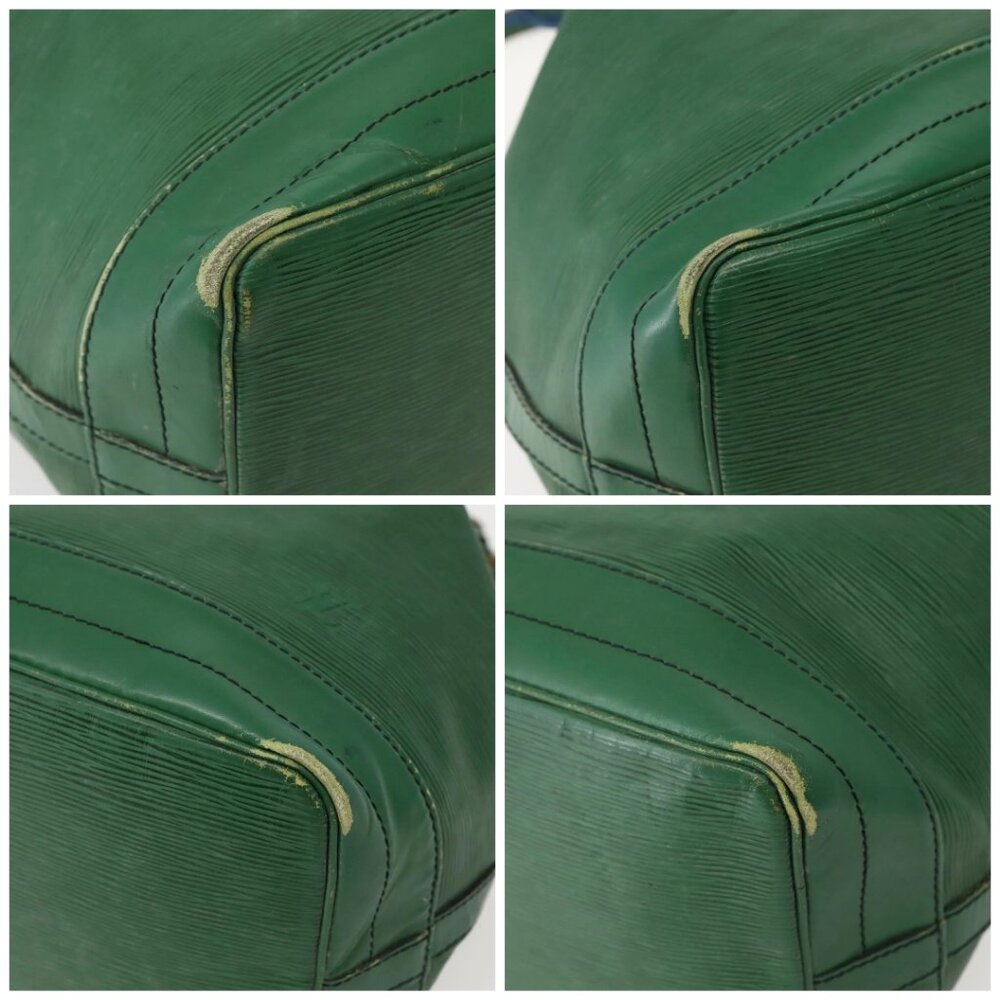 LOUIS VUITTON Epi Noe Shoulder Bag Bicolor Green Blue M44044 LV Auth 142714 - Picture 14 of 16